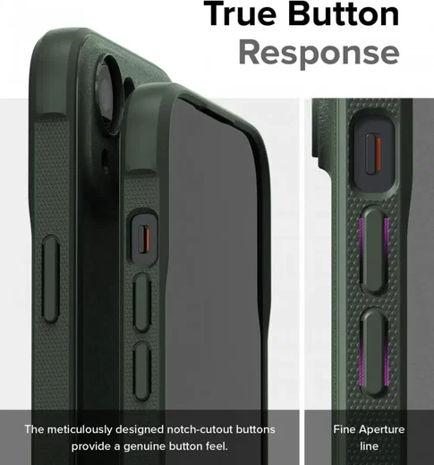 Ringke Onyx Apple iPhone 15 Hoesje Flexibel TPU Back Cover Groen afbeelding 10