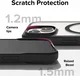 Ringke Fusion Bold Magnetic Apple iPhone 15 Hoesje MagSafe Zwart afbeelding 11