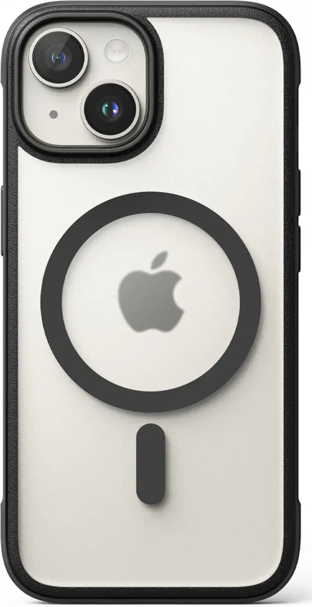 Ringke Fusion Bold Magnetic Apple iPhone 15 Hoesje MagSafe Zwart afbeelding 17