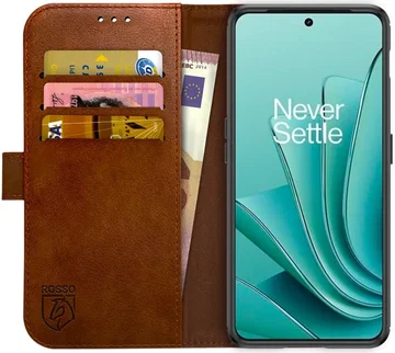 Rosso Element OnePlus Nord 3 Hoesje Book Case Wallet Bruin