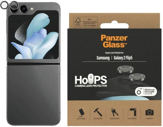 PanzerGlass Hoops Rings Samsung Galaxy Z Flip 5 Camera Lens Protector afbeelding 1