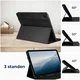 Rosso Element Samsung Galaxy Tab A9 Hoes Book Case Zwart afbeelding 4