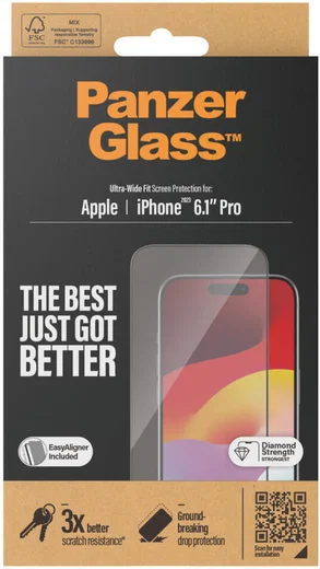 PanzerGlass Ultra-Wide Apple iPhone 15 Pro Protector EasyAligner afbeelding 16