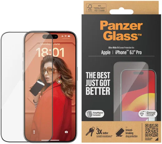 PanzerGlass Ultra-Wide Apple iPhone 15 Pro Protector EasyAligner afbeelding 2