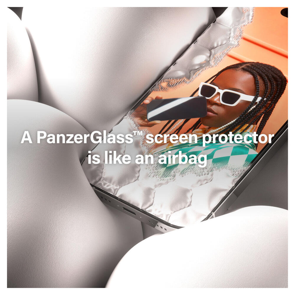PanzerGlass Ultra-Wide iPhone 15 Pro Max Screen Protector EasyAligner afbeelding 5