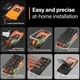 PanzerGlass EyeCare Ultra-Wide iPhone 15 Pro Max Screen Protector EasyAligner afbeelding 5