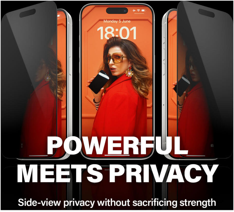 PanzerGlass Ultra-Wide Apple iPhone 15 Pro Privacy Glass EasyAligner afbeelding 3