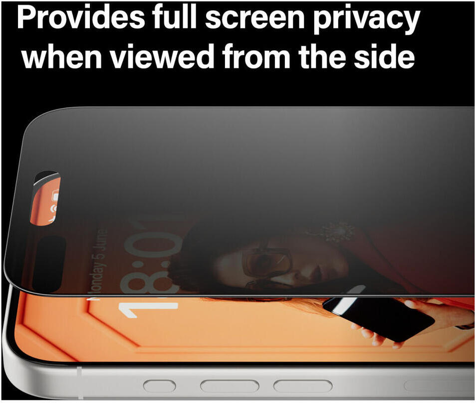PanzerGlass Ultra-Wide Apple iPhone 15 Pro Privacy Glass EasyAligner afbeelding 6