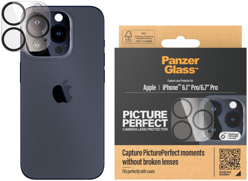 PanzerGlass PicturePerfect iPhone 15 Pro / 15 Pro Max Camera Protector afbeelding 8
