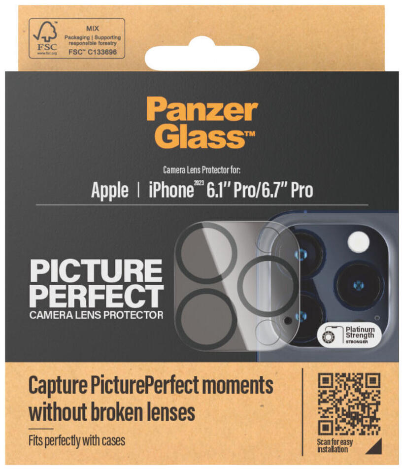 PanzerGlass PicturePerfect iPhone 15 Pro / 15 Pro Max Camera Protector afbeelding 9