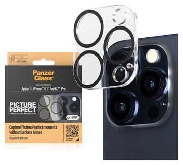 PanzerGlass PicturePerfect iPhone 15 Pro / 15 Pro Max Camera Protector