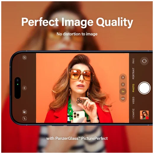 PanzerGlass PicturePerfect iPhone 15 Pro / 15 Pro Max Camera Protector afbeelding 4