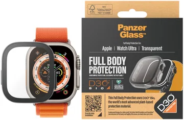 PanzerGlass Full Body D3O - Apple Watch Ultra 3/2/1 Hoesje - Transparant