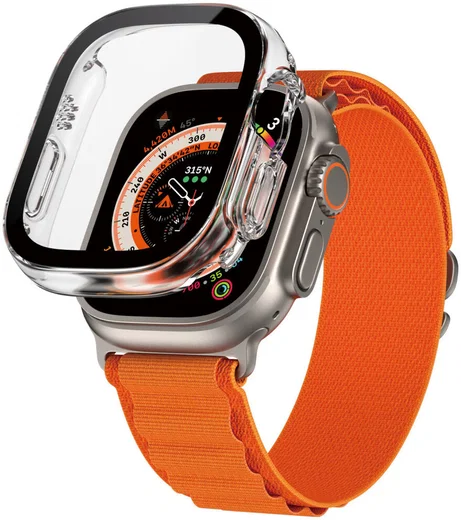 PanzerGlass Full Body D3O - Apple Watch Ultra 3/2/1 Hoesje - Transparant afbeelding 2