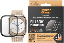PanzerGlass Full Body D3O - Apple Watch 7/8/9 45MM Hoesje - Zwart afbeelding
