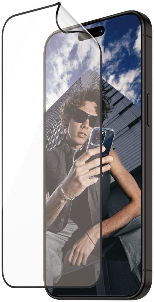 PanzerGlass Matrix D3O Ultra-Wide iPhone 15 Pro Max Protector Aligner afbeelding 9