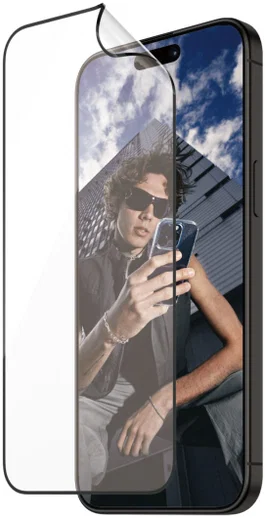 PanzerGlass Matrix D3O Ultra-Wide iPhone 15 Pro Max Protector Aligner afbeelding 9