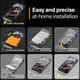 PanzerGlass Matrix D3O Ultra-Wide iPhone 15 Pro Max Protector Aligner afbeelding 5