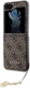 Guess Samsung Galaxy Z Flip 5 Hoesje Charm Back Cover Bruin afbeelding 6
