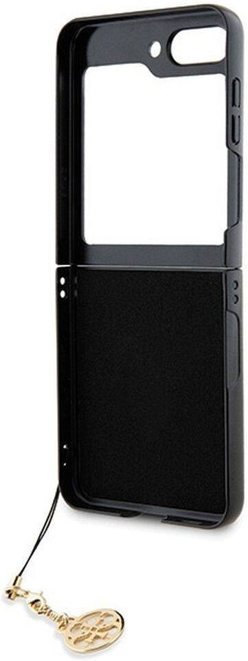 Guess Samsung Galaxy Z Flip 5 Hoesje Charm Back Cover Bruin afbeelding 7