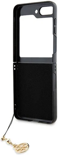 Guess Samsung Galaxy Z Flip 5 Hoesje Charm Back Cover Bruin afbeelding 7