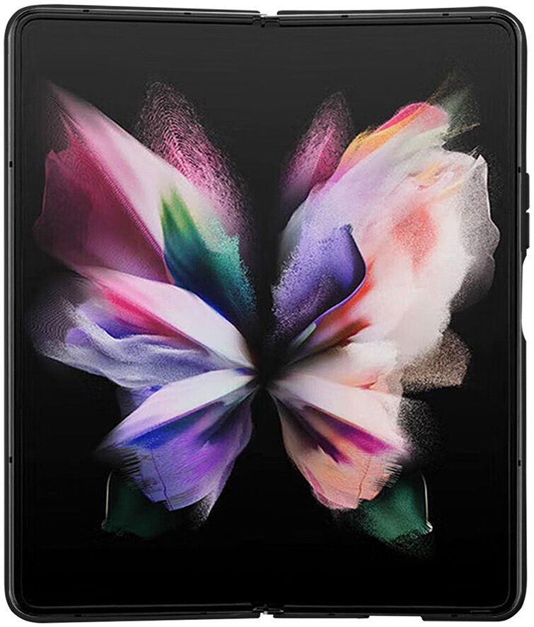 Guess Samsung Galaxy Z Fold 5 Hoesje Charm Back Cover Bruin afbeelding 2