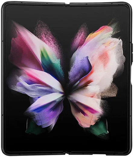 Guess Samsung Galaxy Z Fold 5 Hoesje Charm Back Cover Bruin afbeelding 2