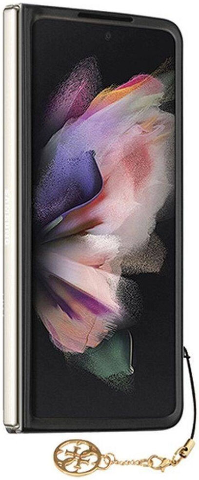 Guess Samsung Galaxy Z Fold 5 Hoesje Charm Back Cover Bruin afbeelding 4