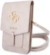 Guess Crossbody Telefoontasje - Schoudertasje Smartphone 4G Logo Roze