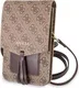 Guess Crossbody Telefoontasje Cube Logo Schoudertasje Brown afbeelding 1