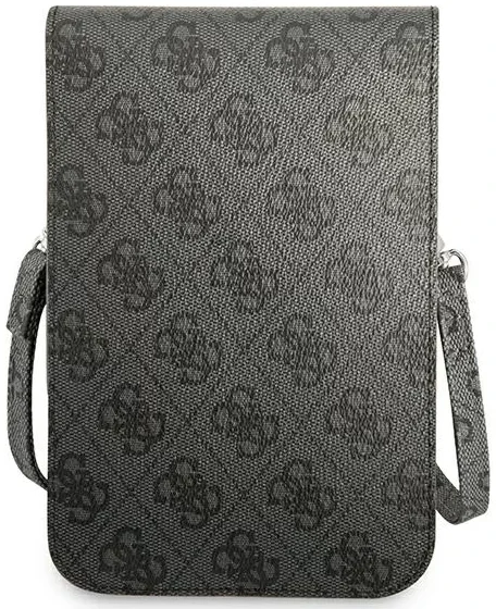 Guess Crossbody Telefoontas Triangle 4G Logo Schoudertasje Zwart afbeelding 5