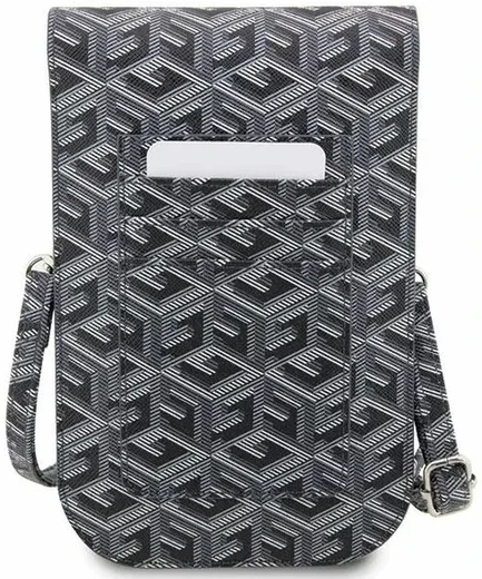 Guess Crossbody Telefoontasje Cube Logo Schoudertasje Zwart afbeelding 5