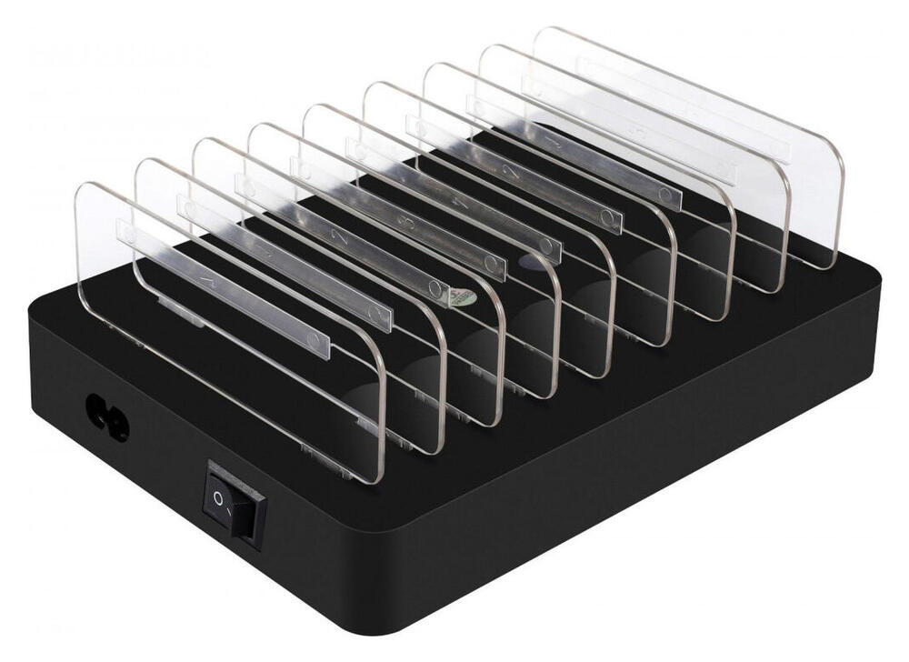 Universeel 110W Oplaad Station 8 Poort USB Oplader met Quick Charge afbeelding 7