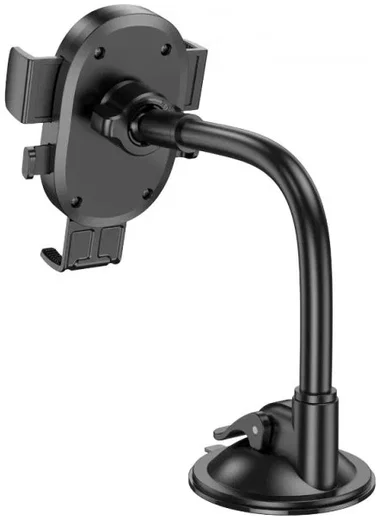 Hoco H20 360° Verstelbare Dashboard/Raam Telefoonhouder Auto Zwart afbeelding 6