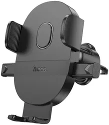 Hoco H18 360° Verstelbare Ventilatierooster Telefoonhouder Auto Zwart afbeelding