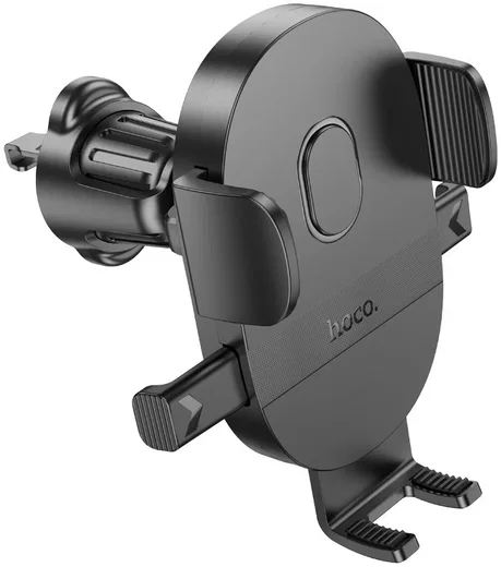 Hoco H18 360° Verstelbare Ventilatierooster Telefoonhouder Auto Zwart afbeelding 3