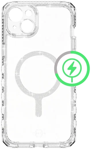 ITSKINS Supreme R Apple iPhone 15 Hoesje MagSafe Transparant afbeelding 1