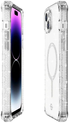 ITSKINS Supreme R Apple iPhone 15 Hoesje MagSafe Transparant afbeelding 5