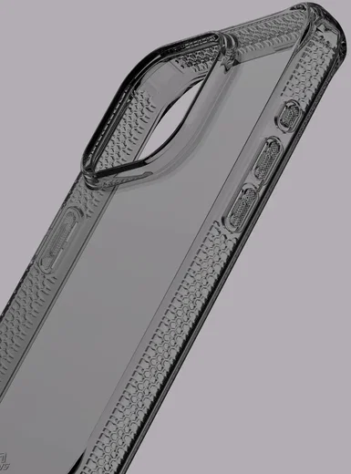 ITSKINS Spectrum R Clear Apple iPhone 15 Pro Max Hoesje Zwart afbeelding 3