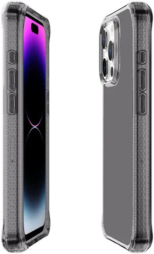 ITSKINS Spectrum R Clear Apple iPhone 15 Pro Max Hoesje Zwart afbeelding 5