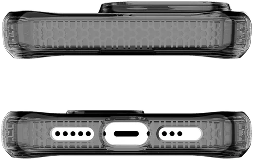 ITSKINS Spectrum R Clear Apple iPhone 15 Pro Max Hoesje Zwart afbeelding 6