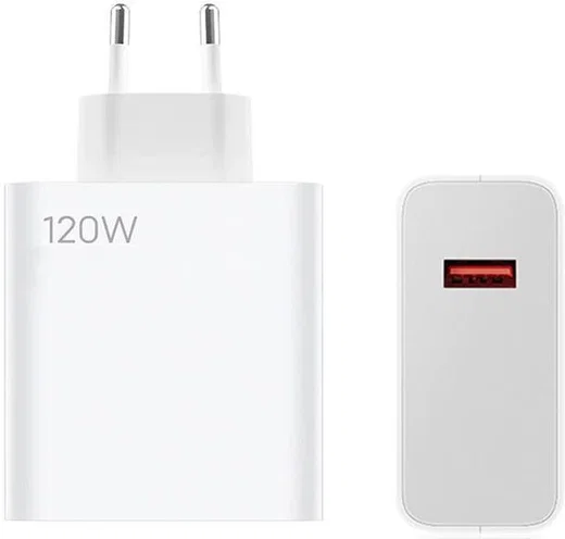 Originele Xiaomi 120W USB-A Adapter met USB-C Kabel 1 Meter 6A Wit afbeelding 2