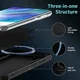 Samsung Galaxy S22 Liquid Series MagSafe TPU Hoesje Zwart afbeelding 5