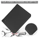 Kobo Libra Colour / Libra 2 Hoes Origami Book Case met Standaard Zwart afbeelding 5