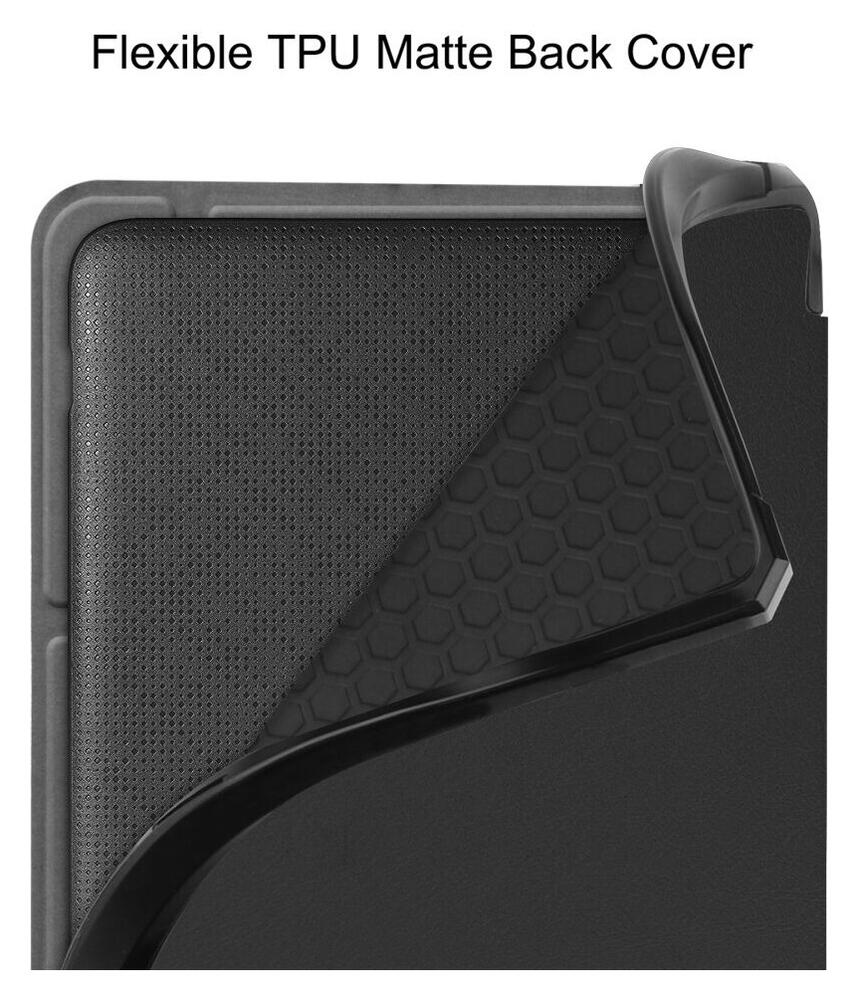 Kobo Libra Colour / Libra 2 Hoes Origami Book Case met Standaard Zwart afbeelding 6