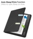 Kobo Libra Colour / Libra 2 Hoes Origami Book Case met Standaard Zwart afbeelding 8