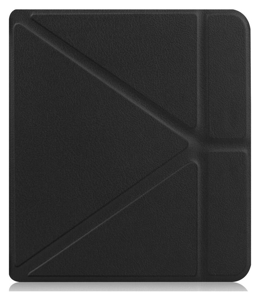 Kobo Libra Colour / Libra 2 Hoes Origami Book Case met Standaard Zwart afbeelding 9