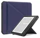Kobo Libra Colour / Libra 2 Hoes Origami Book Case met Standaard Blauw