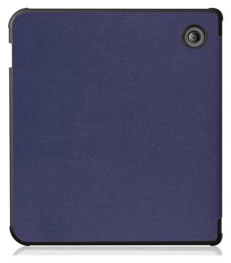 Kobo Libra Colour / Libra 2 Hoes Origami Book Case met Standaard Blauw afbeelding 8