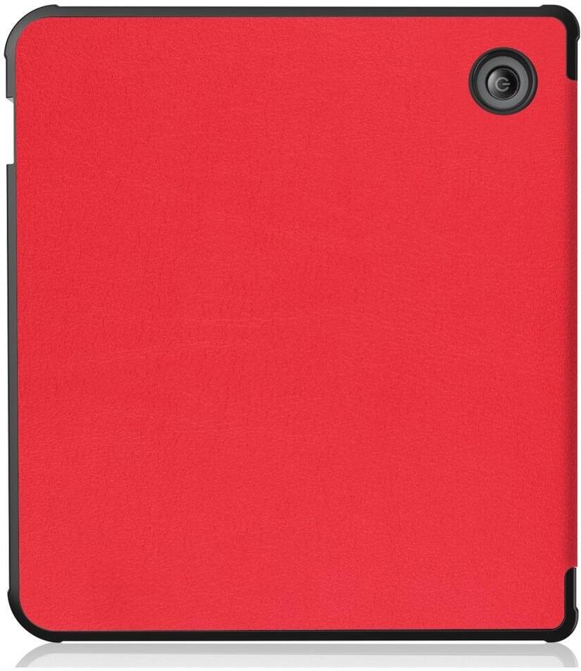 Kobo Libra Colour / Libra 2 Hoes Origami Book Case met Standaard Rood afbeelding 10